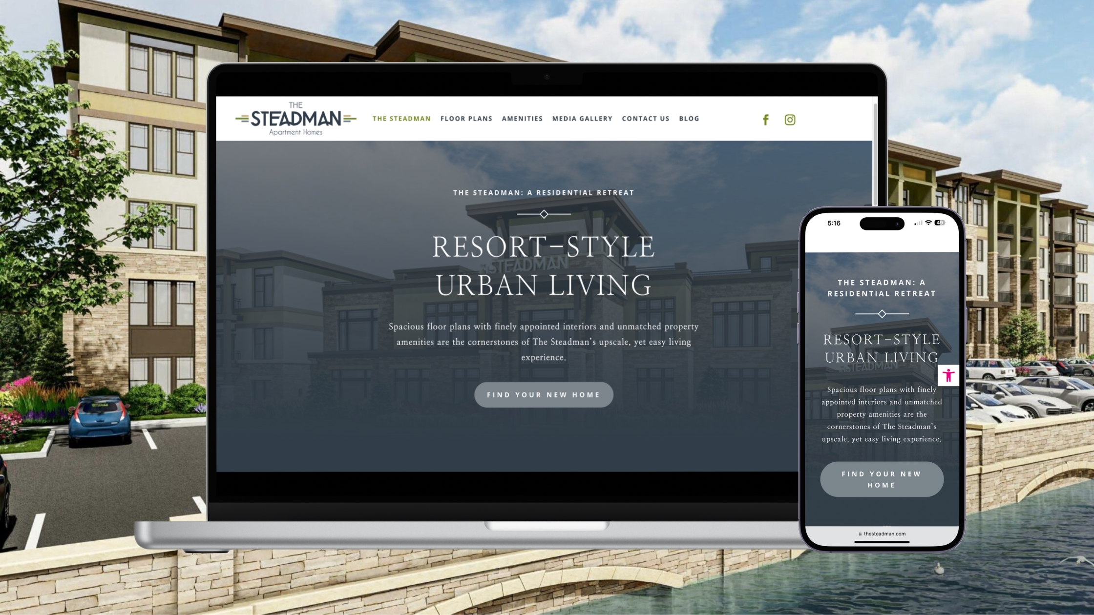 The Steadman Apartments Launches New site GREENstick Technologies